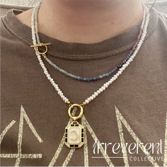 🔥Irreverent Collective - Chroma Alchemy Natural Stone Necklace - Picture 6 of 11